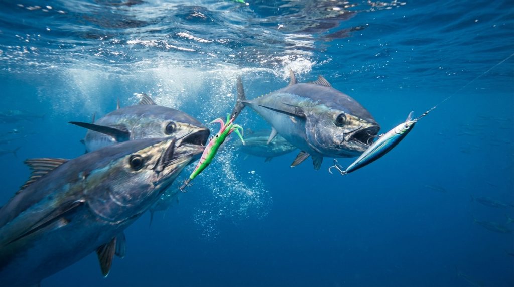 découvrez les leurres efficaces pour provoquer les attaques de thons en mer ouverte et optimisez vos techniques de pêche pour des résultats garantis.