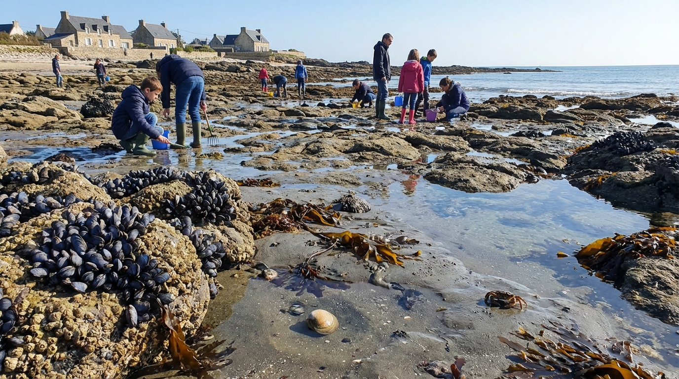 découvrez les meilleures zones de pêche à pied à pénestin et apprenez quels coquillages et crustacés vous pouvez récolter en toute légalité pour une expérience nature réussie.